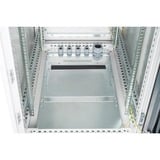 Digitus Armoires rack, Armoire informatique Gris clair, Rack autonome, 24U, 1500 kg, Verrouillage des touches, Gestion optimisée des câbles, Gris