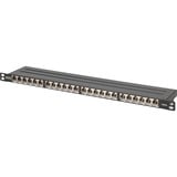 Digitus DN-91624S-SL-EA, Panneau de brassage Noir