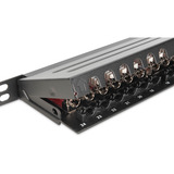 Digitus Panneau de brassage haute densité Classe EA CAT 6A, 24 ports Noir