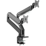Digitus Support universel double pour moniteur, Support de moniteur Noir