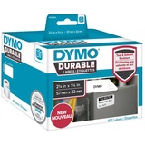 Dymo LabelWriter™ Durable - 57 x 32mm, Étiquette Blanc, Imprimante d'étiquette adhésive, Polypropylène (PP), LabelWriter Wireless, 4XL, SE450, 450 Twin Turbo, 450 Turbo, 450, 400 Twin Turbo, 400 Turbo, 400,..., 5,7 cm, 3,2 cm