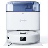 ECOVACS Deebot MINI Blue Bleu, Blanc, Robot aspirateur Blanc/Bleu, Sans sac, Bleu, Blanc, Rond, Sac à poussière, Chargement, Purification, 55 dB