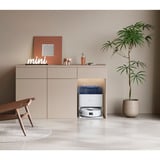 ECOVACS Deebot MINI Blue Bleu, Blanc, Robot aspirateur Blanc/Bleu, Sans sac, Bleu, Blanc, Rond, Sac à poussière, Chargement, Purification, 55 dB