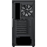 FSP CMT218 Midi Tower Noir, boîtier pc Noir | 3x USB-A | RGB | Verre Trempé