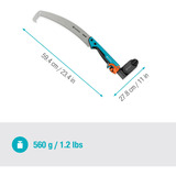 GARDENA 8739-20, Scie de taille Turquoise/Noir