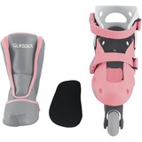 GLOBBER Learning Skates 2 en 1 Gr. 30-33, Rollers Rose