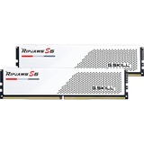 G.Skill 64 Go DDR5-6000 Kit, Mémoire vive Blanc, F5-6000J3040G32GX2-RS5W, Ripjaws S5, XMP