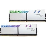 G.Skill Trident Z Royal F4-4000C18D-32GTRS module de mémoire 32 Go 2 x 16 Go DDR4 4000 MHz, Mémoire vive Argent, 32 Go, 2 x 16 Go, DDR4, 4000 MHz