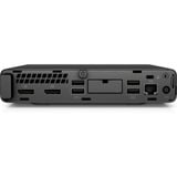 HP DESK-800G4-DM-A007, Mini PC Noir/Argent