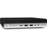 HP EliteDesk 800 G4 DM reconditionné, Mini PC Noir/Argent