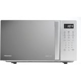 Hisense H20MOMBS4HG, Four à micro-ondes Gris clair, Comptoir, Micro-ondes grill, 20 L, 700 W, Écran integré, LED