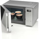 Hisense H20MOMBS4HG, Four à micro-ondes Gris clair, Comptoir, Micro-ondes grill, 20 L, 700 W, Écran integré, LED