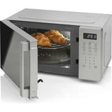 Hisense H20MOMBS4HG, Four à micro-ondes Gris clair, Comptoir, Micro-ondes grill, 20 L, 700 W, Écran integré, LED