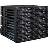 Icy Dock MB924IP-B Compartiment pour ordinateur Universel Cage disque dur, Cadrage Noir, Universel, Cage disque dur, Métal, Noir, 2.5", CE, RoHS, REACH