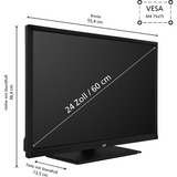 JVC LT-24VH5455 24" TV LED Noir