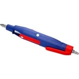 KNIPEX Clé à mât 00 11 07, Clés mixtes à cliquet Bleu/Rouge