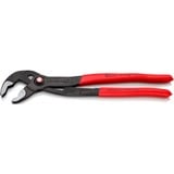 KNIPEX Pince Cobra QuickSet pour tuyaux / pompe à eau, Clé à tuyau / Serre-tube Rouge