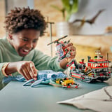 LEGO Jurassic World Attaque du Mosasaure sur le bateau, Jouets de construction Jeu de construction, 7 an(s), Plastique, 703 pièce(s), 1,07 kg