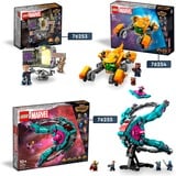 LEGO Marvel - Le vaisseau des nouveaux Gardiens, Jouets de construction 