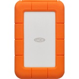 LaCie Rugged Secure disque dur externe 2000 Go Orange, Blanc Blanc/Orange, 2000 Go, 2.5", 3.2 Gen 1 (3.1 Gen 1), Orange, Blanc