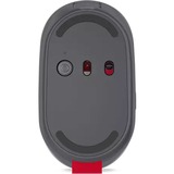 Lenovo Go USB-C Wireless Mouse souris Ambidextre RF sans fil Optique 2400 DPI Gris, Ambidextre, Optique, RF sans fil, 2400 DPI, Gris
