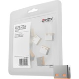 Lindy 40463 bloqueur de port USB Type-A Orange Acrylonitrile-Butadiène-Styrène (ABS) 10 pièce(s), Dispositif antivol Orange, Bloqueur de port, USB Type-A, Orange, Acrylonitrile-Butadiène-Styrène (ABS), 10 pièce(s), Sac en polyéthylène