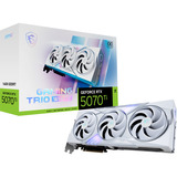 MSI GeForce RTX 5070 Ti GAMING TRIO OC WHITE, Carte graphique Blanc, DLSS 4, 3x DisplayPort, 1x HDMI 2.1