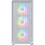 Montech X5M boîtier midi tower Blanc | 2x USB-A | 1x USB-C | RGB | Verre Trempé