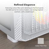 Montech X5M boîtier midi tower Blanc | 2x USB-A | 1x USB-C | RGB | Verre Trempé