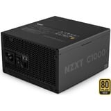 NZXT C1000 Gold ATX 3.1 alimentation modulaire 1000 watt Noir, 1x 12V-2x6, 3x PCIe