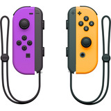 Nintendo Set de 2 Joy-Con, Manette de jeu Néon violet/néon-orange