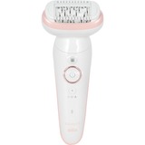 Procter & Gamble Silk-épil 9 9-030 40 pince(s) Blanc, Appareil à épiler Blanc/Rose, Blanc, 40 pince(s), MicroGrip, Epilation, Rasage, AC/Batterie, 100 - 240 V