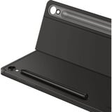 SAMSUNG EF-DX720 QWERTZ Allemand Pogo Pin Noir, housse pour tablette Noir, Layout DE, QWERTZ, Allemand, Pavé tactile, Samsung, Galaxy Tab S9, Galaxy Tab S9 FE, Noir