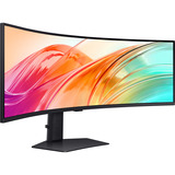 SAMSUNG S95UC écran plat de PC 124,5 cm (49") 5120 x 1440 pixels Dual QHD LCD Noir Moniteur UltraWide incurvé  Noir, 124,5 cm (49"), 5120 x 1440 pixels, Dual QHD, LCD, 5 ms, Noir