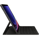Samsung EF-DX720 QWERTZ Allemand Pogo Pin Noir housse pour tablette Noir, Layout DE (QWERTZ), 65%, QWERTZ, Allemand, Pavé tactile, Samsung, Galaxy Tab S9, Galaxy Tab S9 FE, Noir