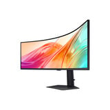 Samsung ViewFinity S49F950UAU 49" Moniteur UltraWide incurvé  Noir, 2x HDMI, DisplayPort, 3x USB-A, USB-B, USB-C, RJ-45
