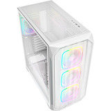 Sharkoon AK5M RGB Reconditionné boîtier midi tower Blanc | 2x USB-A | 1x USB-C | RGB | Verre Trempé