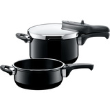Silit Set autocuiseur Silargan Sicomatic t-Plus, Ensemble de pot Noir