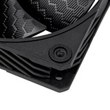 SilverStone Shark Force 120, Ventilateur de boîtier Noir