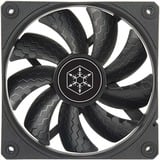 SilverStone Shark Force 120 ventilateur de boîtier Noir, 120 x 120 x 25 mm, PWM