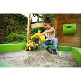 Simba Power Worker - Pelle avec figurine, Jeu véhicule Jaune/gris