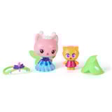 Spin Master Gabby's Dollhouse : Le Film - Ensemble de figurines Reine Kitty Fée & Chaton Gnome 
