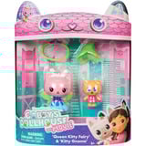 Spin Master Gabby's Dollhouse : Le Film - Ensemble de figurines Reine Kitty Fée & Chaton Gnome 
