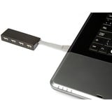 Targus ACH114EU hub & concentrateur USB 2.0 480 Mbit/s Noir, Hub USB USB 2.0, USB 2.0, 480 Mbit/s, Noir, Plastique, Chine