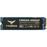 Team Group Cardea Zero Z440 M.2 2000 Go PCI Express 4.0 3D NAND NVMe SSD Noir/Or, 2000 Go, M.2, 5000 Mo/s