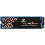 Team Group Cardea Zero Z440 M.2 2000 Go PCI Express 4.0 3D NAND NVMe SSD Noir/Or, 2000 Go, M.2, 5000 Mo/s