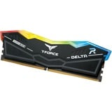 Team Group T-FORCE DELTA RGB module de mémoire 32 Go 2 x 16 Go DDR5 5600 MHz, Mémoire vive Noir, 32 Go, 2 x 16 Go, DDR5, 5600 MHz, 288-pin DIMM