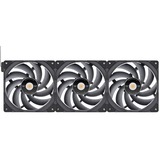 Thermaltake TOUGHFAN EX14 Pro High Static Pressure PC Cooling Fan – Swappable Edition, Ventilateur de boîtier Noir