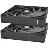 Thermaltake TOUGHFAN EX14 Pro High Static Pressure PC Cooling Fan – Swappable Edition, Ventilateur de boîtier Noir
