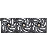 Thermaltake TOUGHFAN EX14 Pro Ventilateur de refroidissement PC à haute pression statique – Édition échangeable ventilateurs de boîtier Noir, 3 pièces, 140 x 140 x 25 mm, PWM